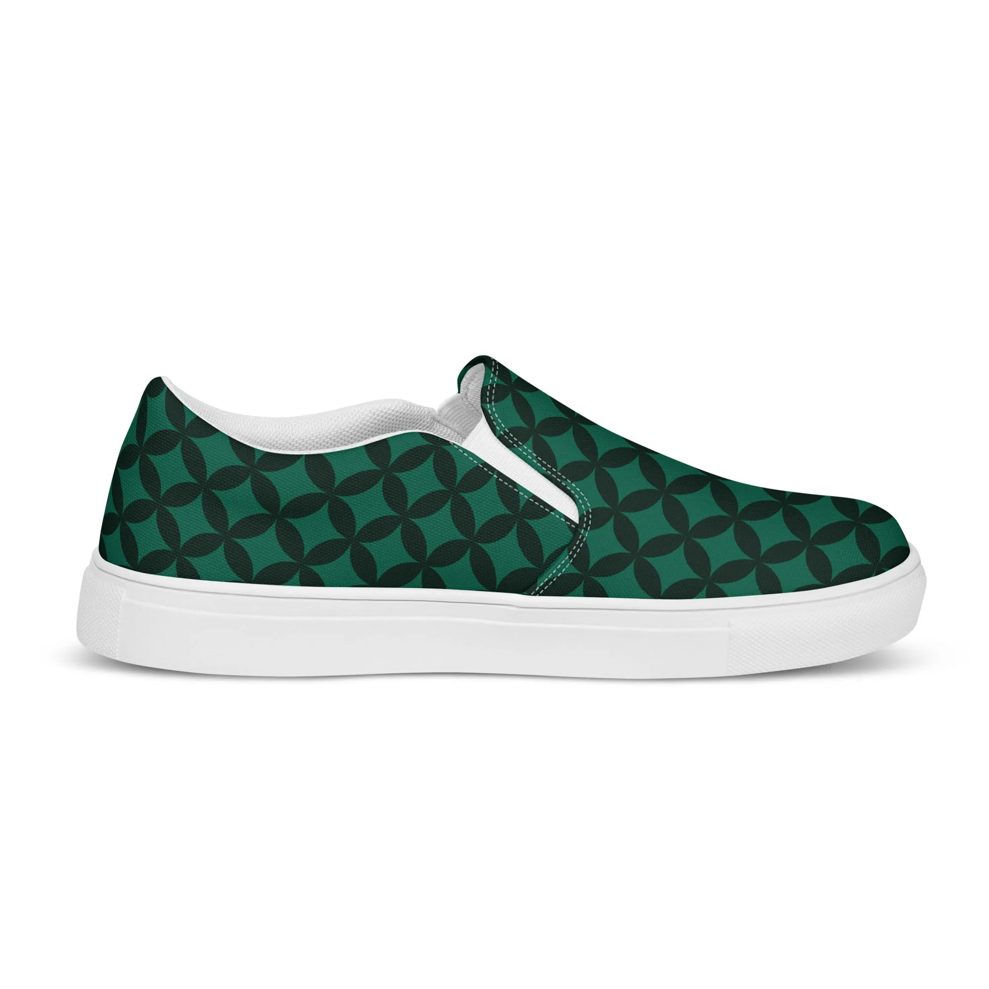XCLUSIF POETIX LUXURY GREEN Men’s slip-on shoes