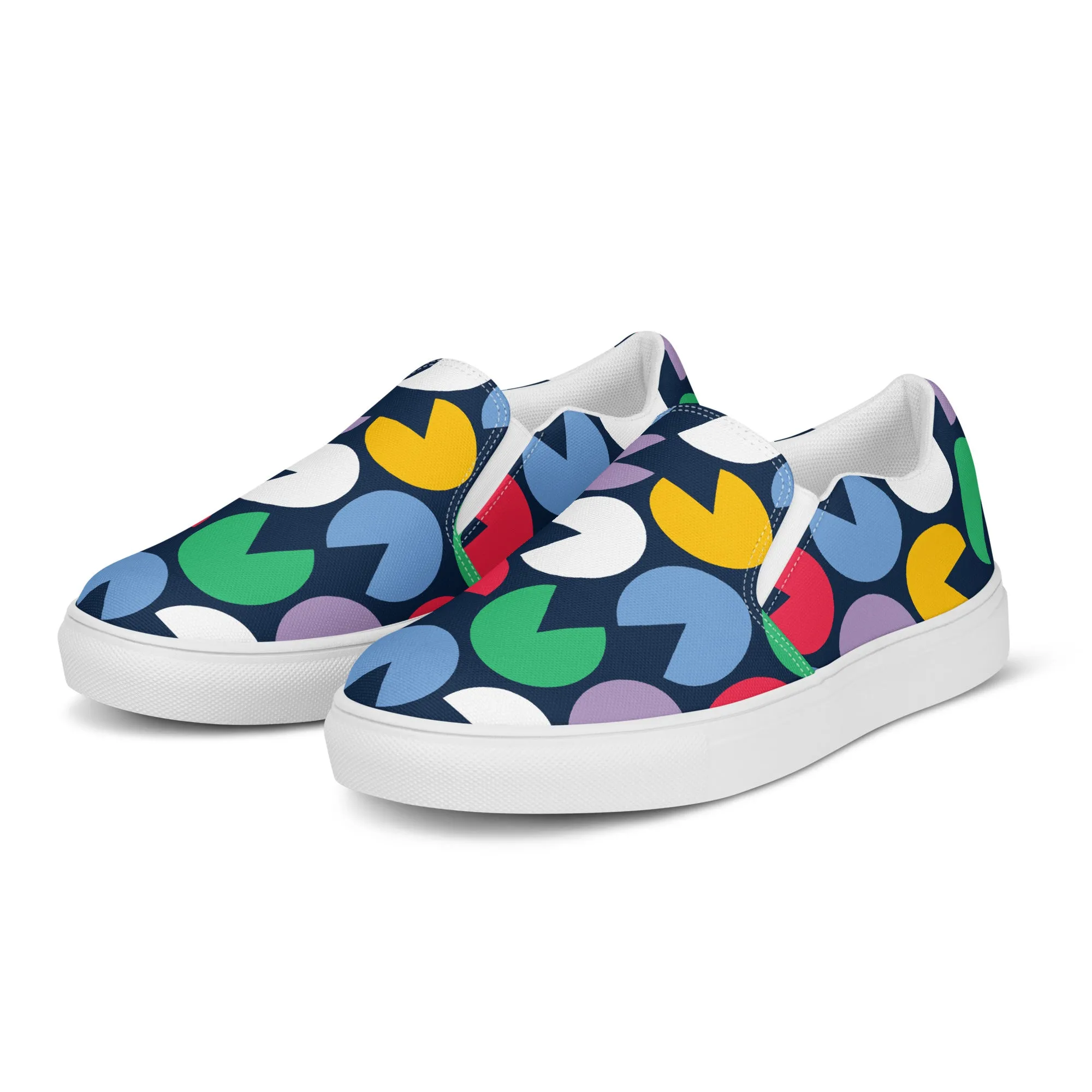 XCLUSIF POETIX VIBRANT Women’s slip-on canvas shoes