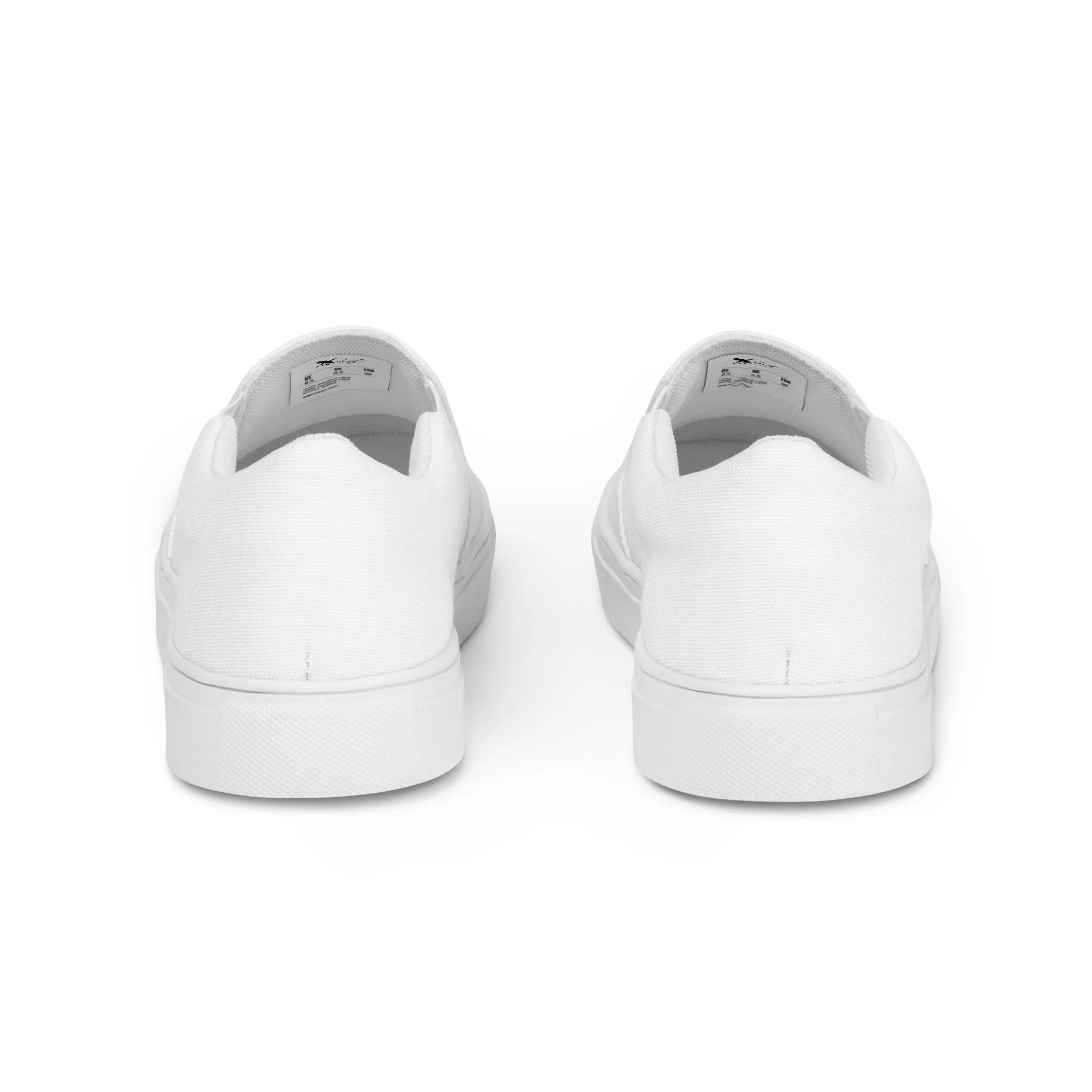 XCLUSIF POETIX WHITE Women’s slip-on shoes