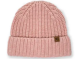 XS United Kids Chunky Beanie in Light Peach: 2 to 8 Years