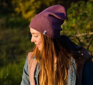 XS United Knit Beanie in Warm Cocoa: One Size fits most Teen/Adult