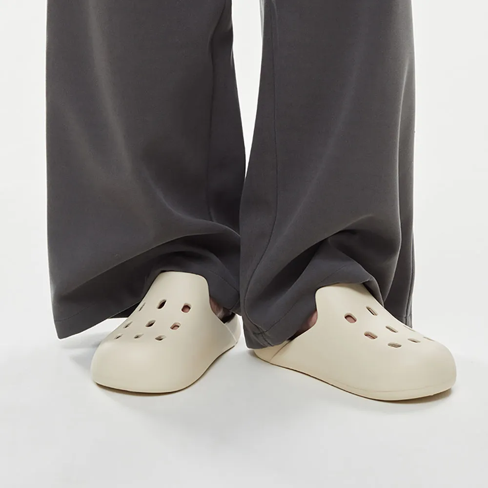 YouDiao Classic Mule Shoes Cream White Size 39-40