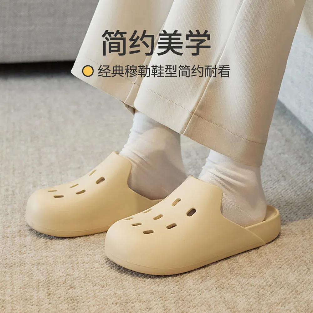YouDiao Classic Mule Shoes Cream White Size 39-40