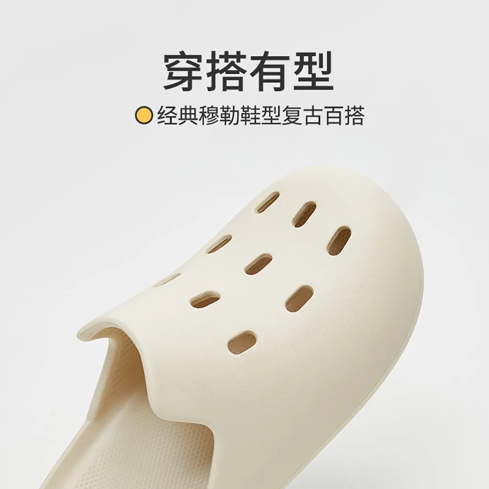 YouDiao Classic Mule Shoes Cream White Size 39-40